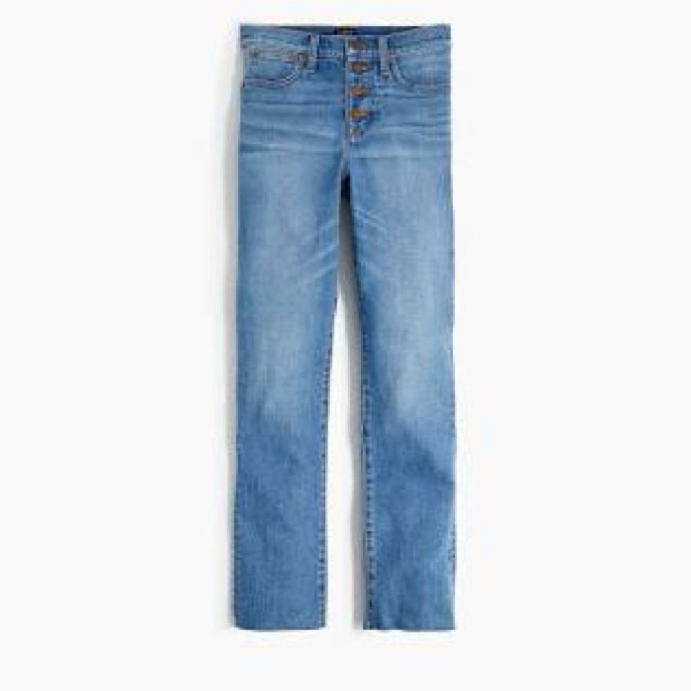 J.Crew Factory Essential Straight Jean in All-day Stretch